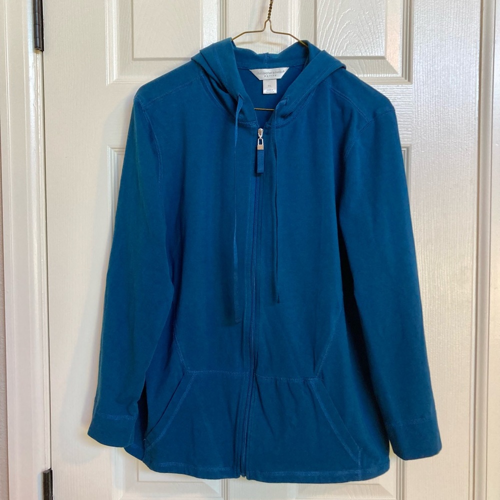 Christopher and banks zip hoodie. Excellent condition. Petite large